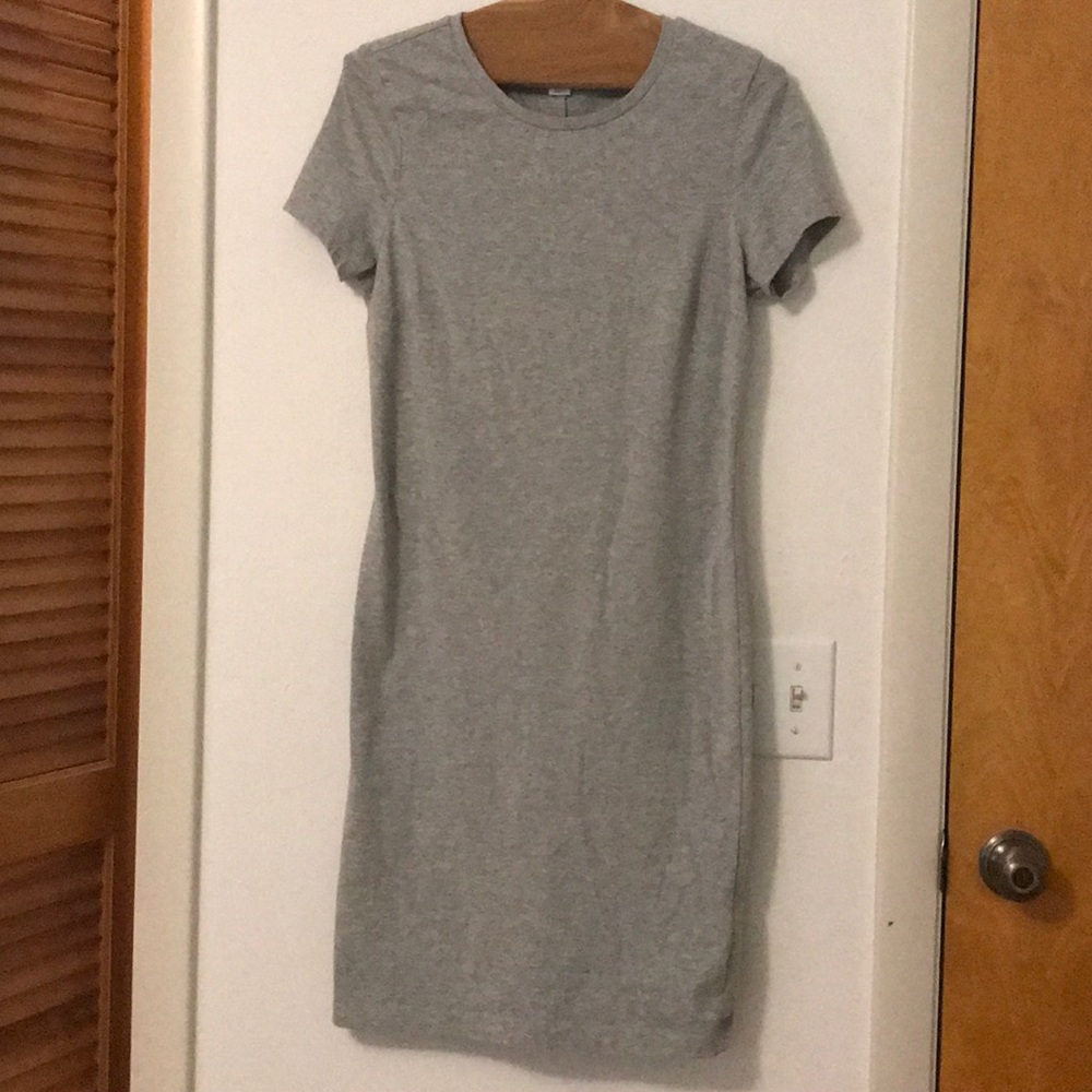 Grey old navy stretchy dress
